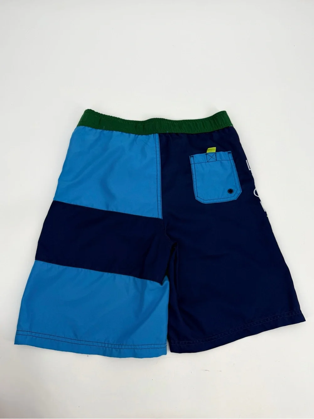Lightning McQueen Swim Trunks Boys 9/10 Red Blue Disney Store Cars Board Short